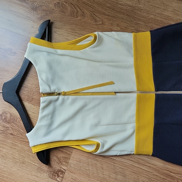 Boden Celia Ottoman sheath colorblock dress size 4P - Picture 7 of 13